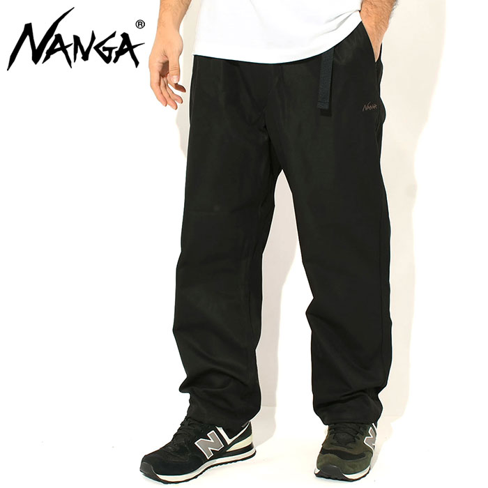NANGA（ナンガ） パンツ メンズ ウェービング ベルト ドライ チノ