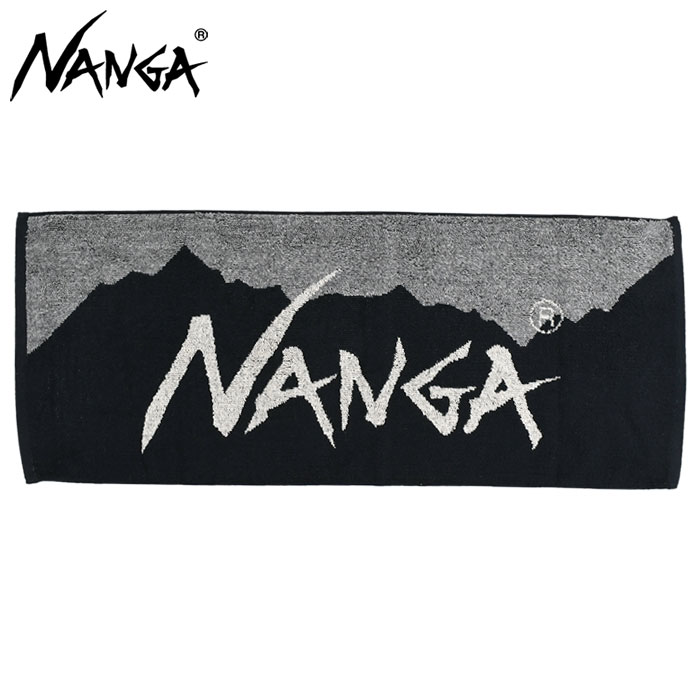 NANGA（ナンガ） タオル ロゴ フェイス タオル ( Nanga Logo Face