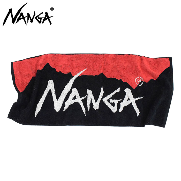 NANGA（ナンガ） タオル ロゴ フェイス タオル ( Nanga Logo Face