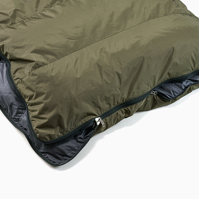 ナンガ 寝袋 シュラフ NANGA オーロラ スクエア フット 800 STD スリーピングバッグ ( Aurora Square Foot 800  STD Sleeping Bag 日本製 )