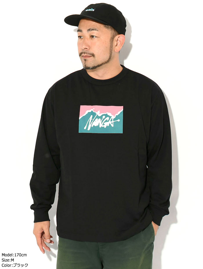 NANGA（ナンガ） ロンT Tシャツ 長袖 メンズ 神山隆二 コラボ ( NANGA