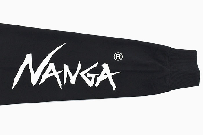 NANGA ECOHYBRID SLV LOGO 長袖 NANGA ナンガ ロンT Tシャツ 長袖 メンズ エコ ハイブリッド