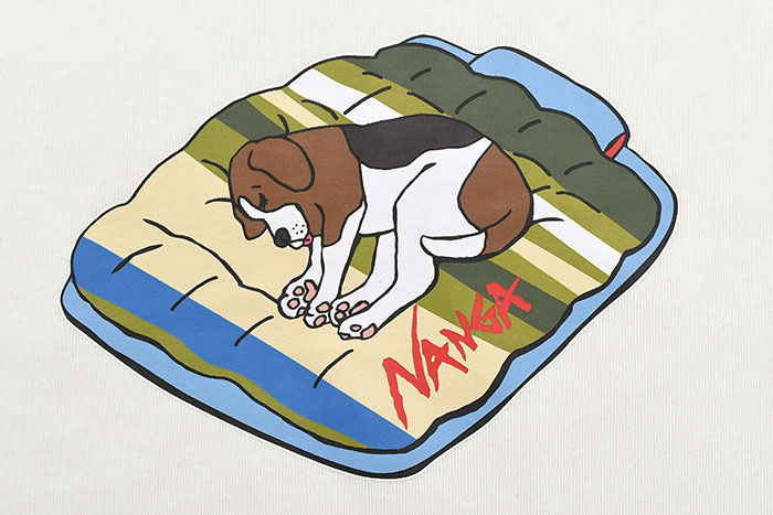 NANGA（ナンガ） Tシャツ 半袖 メンズ エコ ハイブリッド DOG PT ( ECO