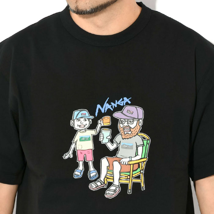 NANGA ナンガ Tシャツ 半袖 メンズ エコ ハイブリッド FAM PT