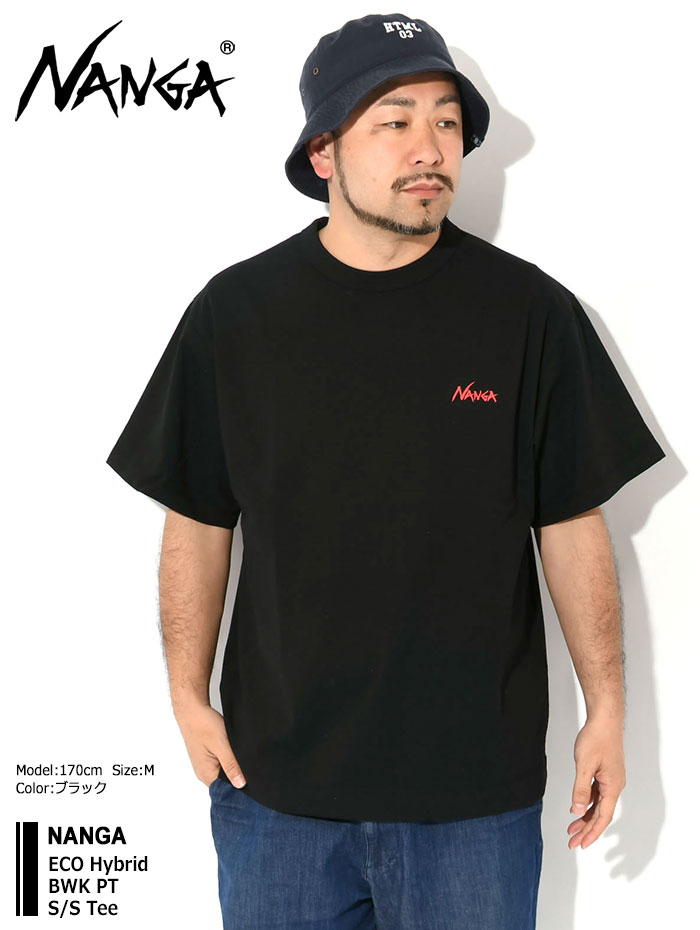 NANGA ナンガ　半袖シャツ　XL NANGA ナンガ Tシャツ 半袖 メンズ エコ ハイブリッド BWK PT