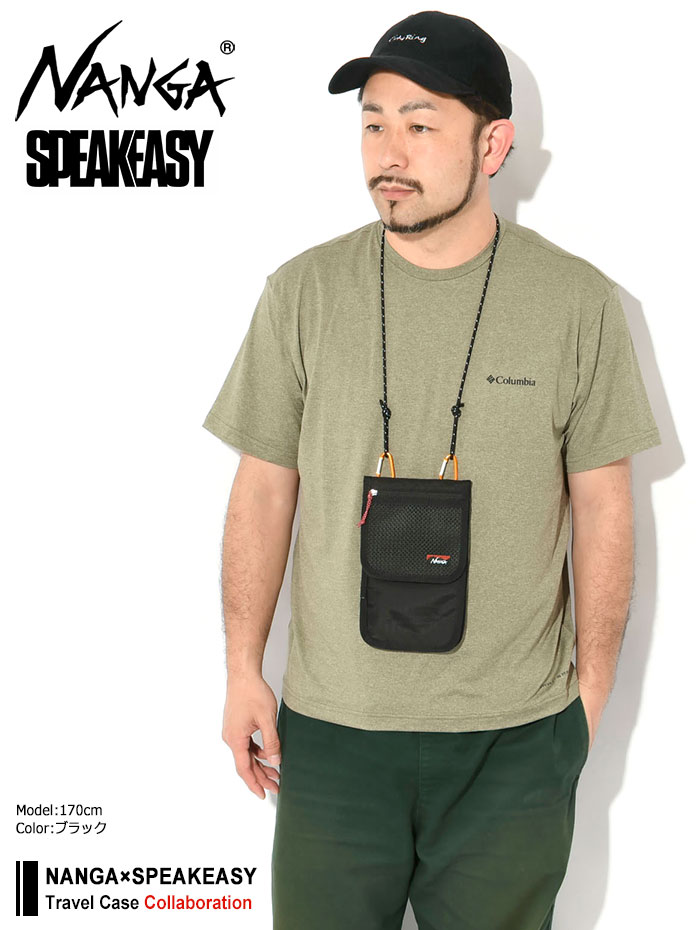 ナンガ ネックポーチ NANGA×SPEAKEASY ナンガ×スピークイージートラベルケース TRAVEL CASE N2502-3I306Z NANGA（ナンガ） ケース スピークイージー トラベル ケース コラボ