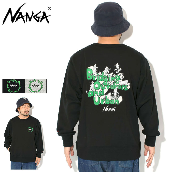 NANGA（ナンガ） トレーナー メンズ エコ ハイブリッド BOU2 クルー