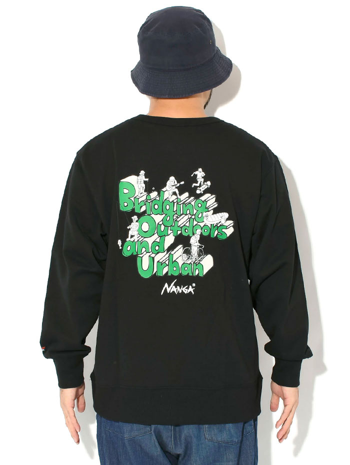 NANGA（ナンガ） トレーナー メンズ エコ ハイブリッド BOU2 クルー