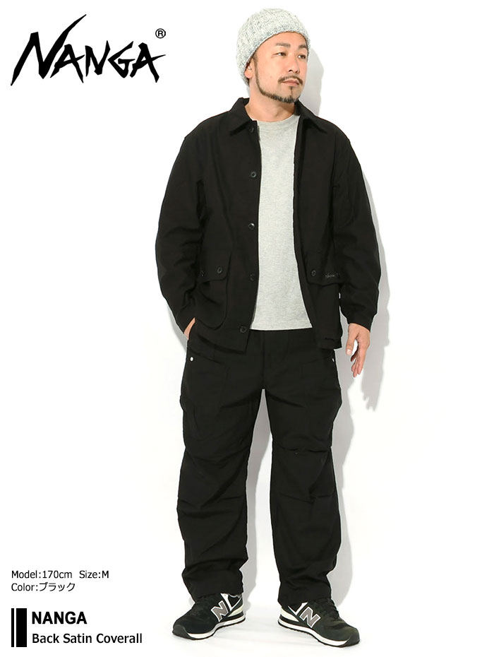 NANGAナンガのジャケット Back Satin Coverall01