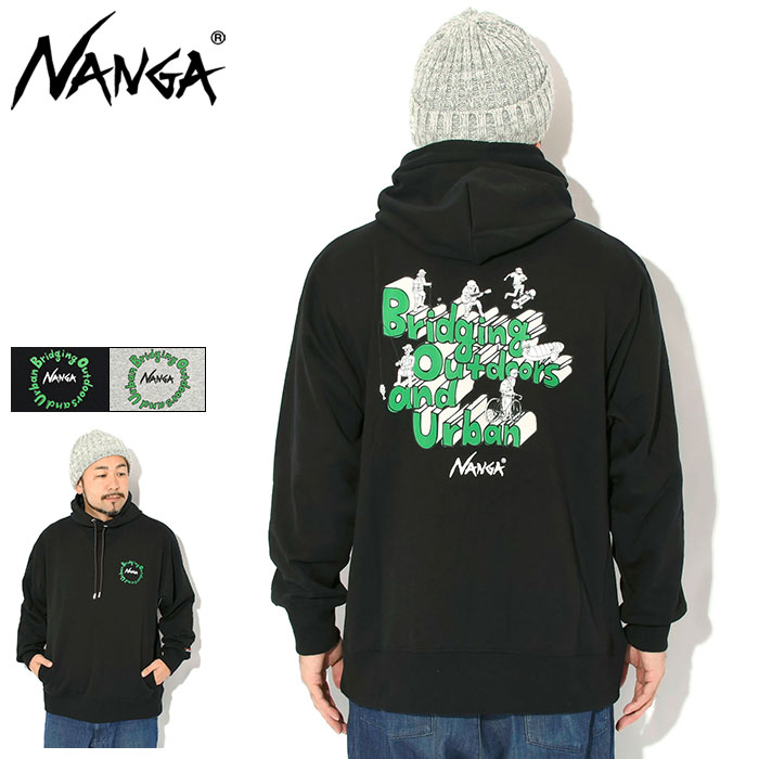 NANGA（ナンガ） パーカー プルオーバー メンズ エコ ハイブリッド