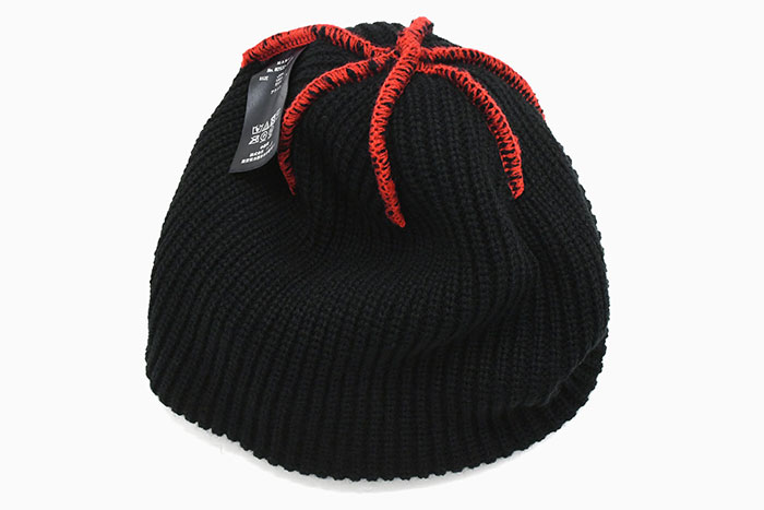 NANGA（ナンガ） ニット帽 ボックス ロゴ バルキー ビーニー ( Box