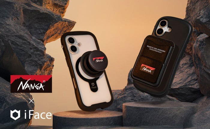 NANGA（ナンガ） スマートフォン アクセサリー アイフェイス ロゴ