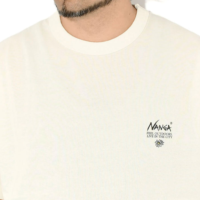 NANGA（ナンガ） Tシャツ 半袖 メンズ エコ ハイブリッド ヴィンテージ