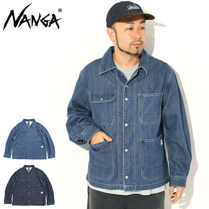 NANGA（ナンガ） ジャケット メンズ デニム カバーオール ( Denim