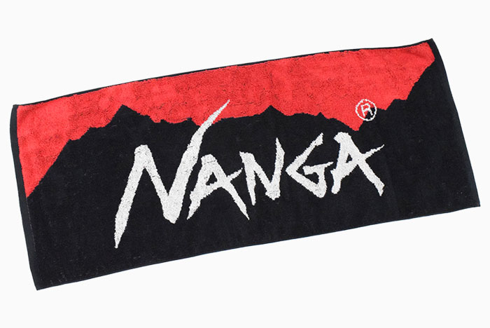 NANGA（ナンガ） タオル ロゴ フェイス タオル ( Nanga Logo Face