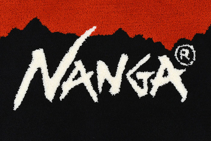 NANGA（ナンガ） ラグマット ロゴ ラグ ( Nanga Logo Rug MADE IN