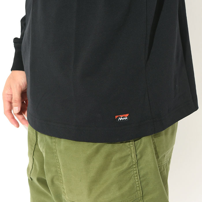 NANGA ナンガ ロンT Tシャツ 長袖 メンズ エコ ハイブリット