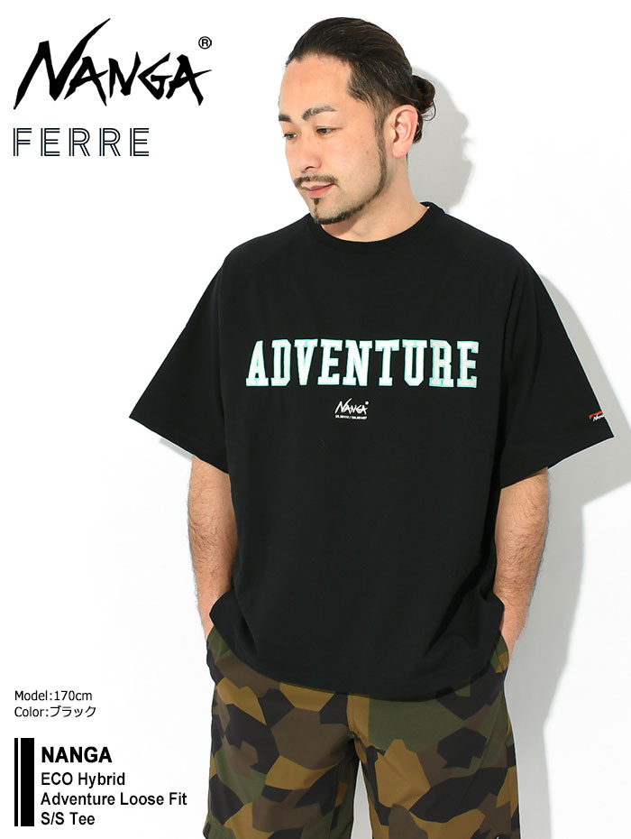NANGA ナンガ Tシャツ 半袖 メンズ エコ ハイブリット