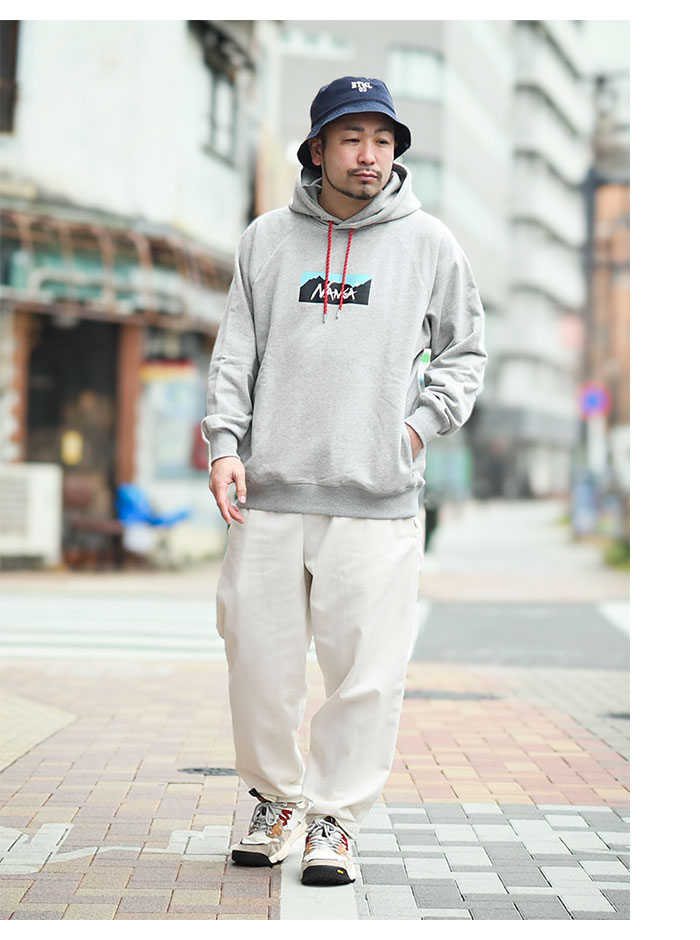 NANGA ナンガ パーカー プルオーバー メンズ 25SS エコ