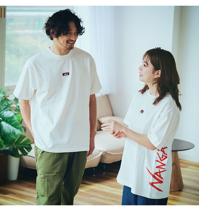 NANGAナンガのTシャツ Vertical Logo06