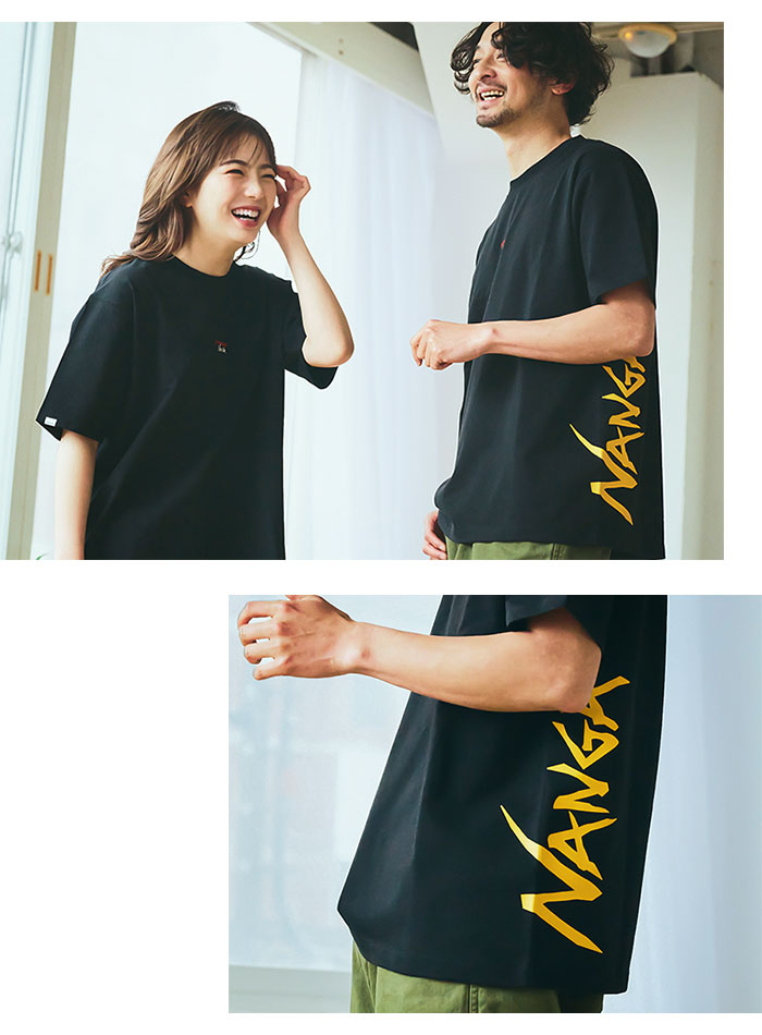 NANGAナンガのTシャツ Vertical Logo05