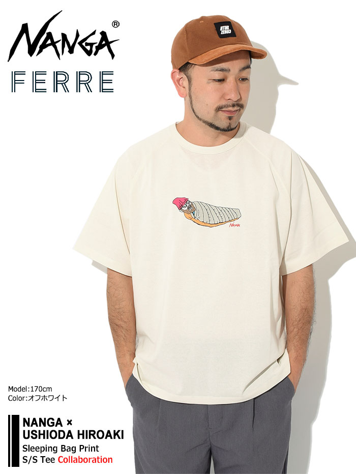 NANGA ナンガ Tシャツ 半袖 メンズ ウシオダ ヒロアキ