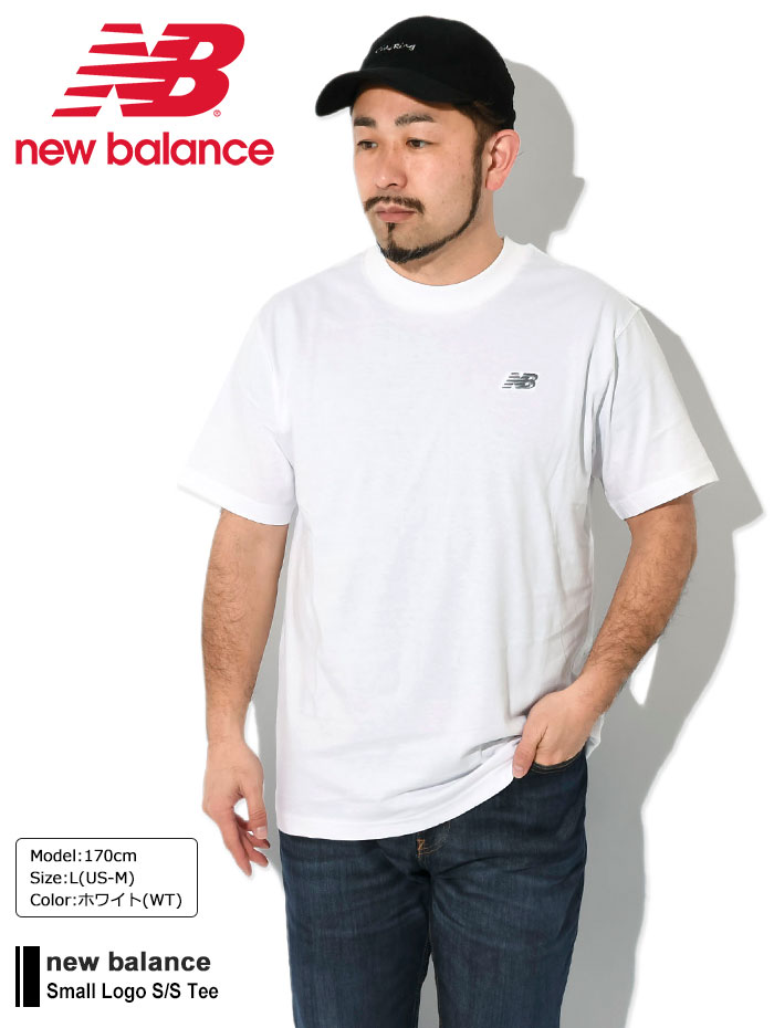 ニューバランス Tシャツ 半袖 new balance メンズ スモール ロゴ ( Small Logo S/S Tee T-SHIRTS カットソー  トップス MT41509 )[M便 1/1]