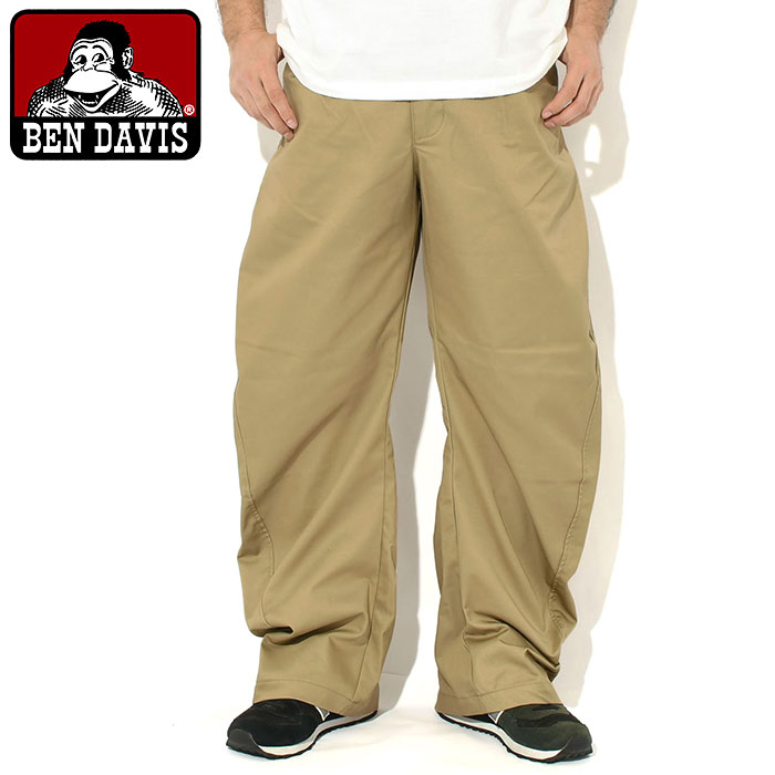 BEN DAVIS（ベンデイビス） パンツ メンズ カーブ バギー ワーク ( ND