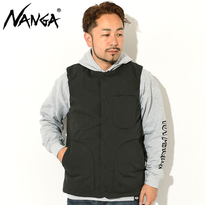 ナンガ ジャケット NANGA メンズ タキビ リップストップ インナー ダウン ベスト (Takibi Ripstop Inner Down  Vest ダウンベスト アウター ND2241-1B301 )