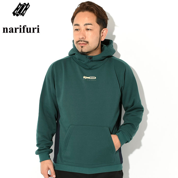 narifuri（ナリフリ） パーカー プルオーバー メンズ ハイ ネック ( Hi