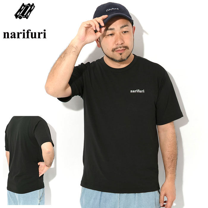 ナリフリ Tシャツ 半袖 narifuri メンズ 25SS アクティブ メッシュ バック ポケット ( 25SS Active Mesh Back Pocket S/S Tee 吸汗速乾性 NF1204 )[M便 1/1] | narifuri | 01