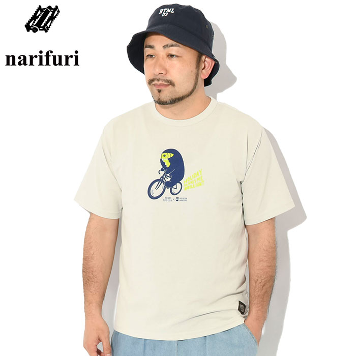 narifuri（ナリフリ） Tシャツ 半袖 メンズ NFC アクティブ メッシュ