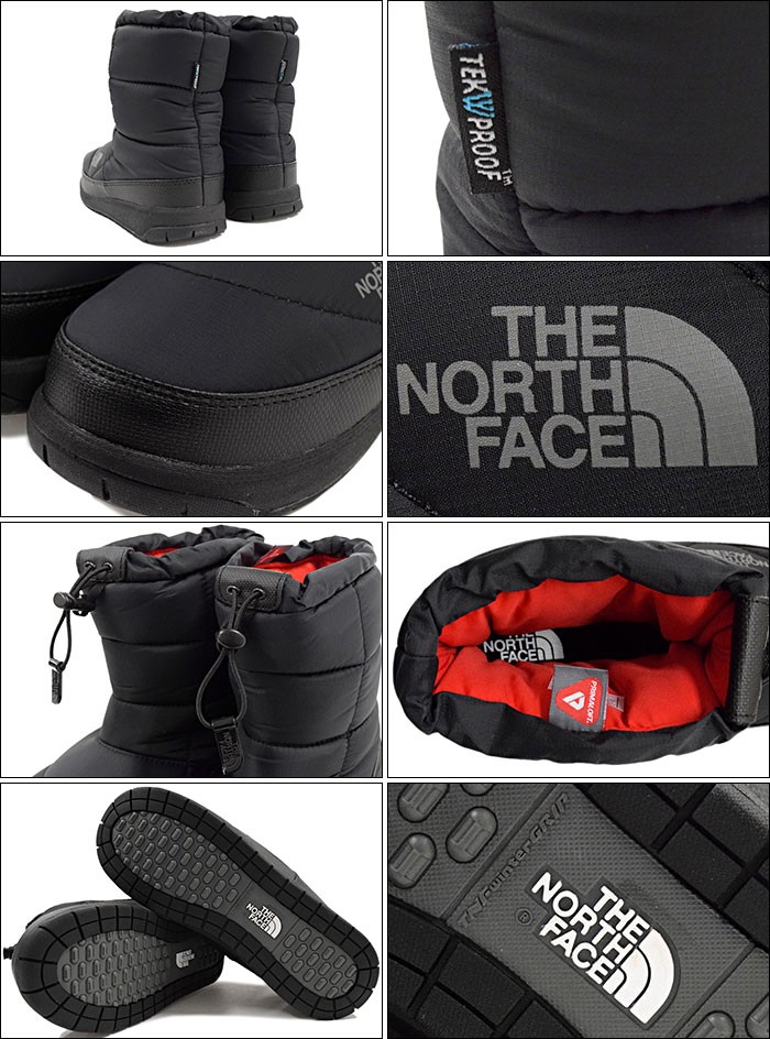 ザ ノースフェイス THE NORTH FACE ブーツ レディース 女性用 ウィメンズ ヌプシ ブーティー WP 4 TNF ブラック(NUPTSE  BOOTIE NFW51685-K)