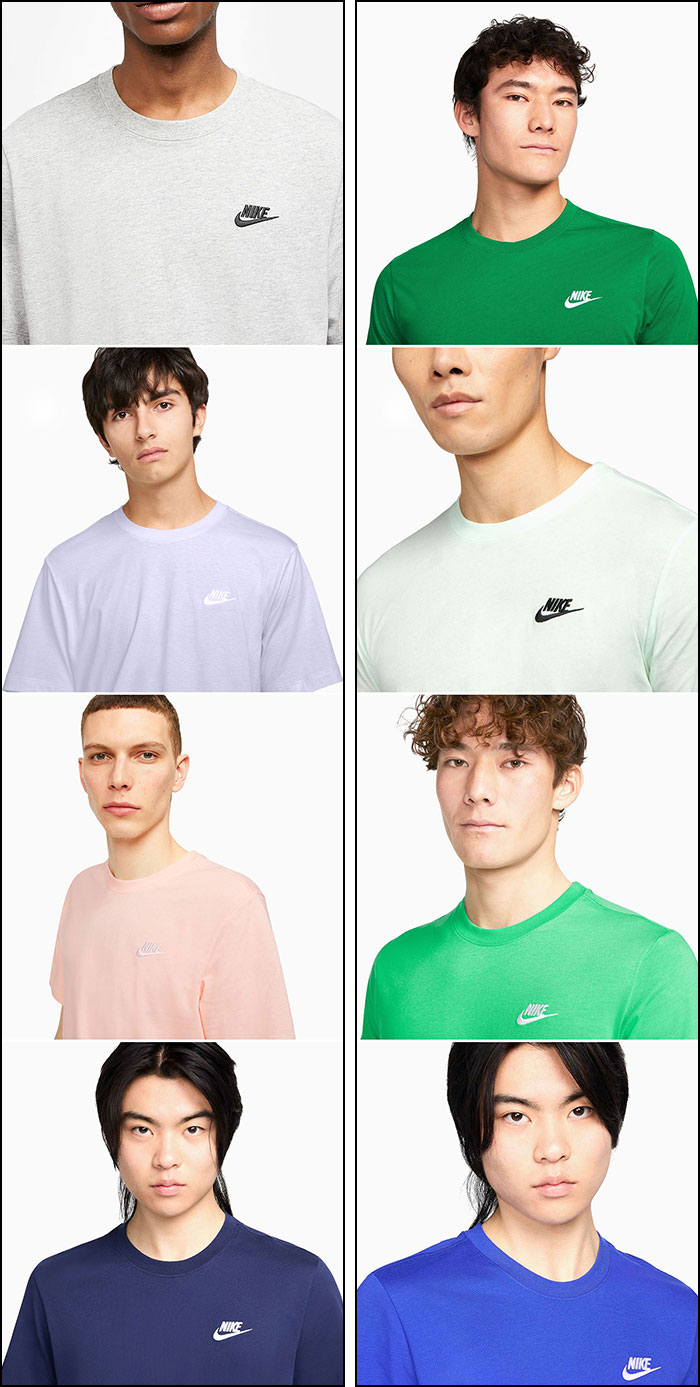 NIKEナイキのTシャツ Club15
