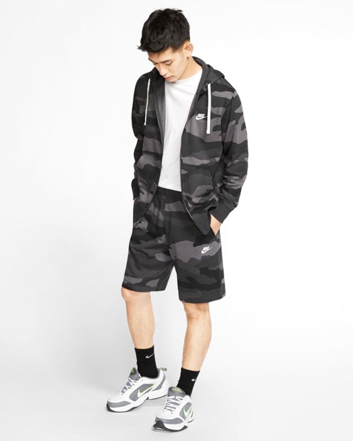 NIKE（ナイキ） ハーフパンツ メンズ クラブ フレンチテリー カモ