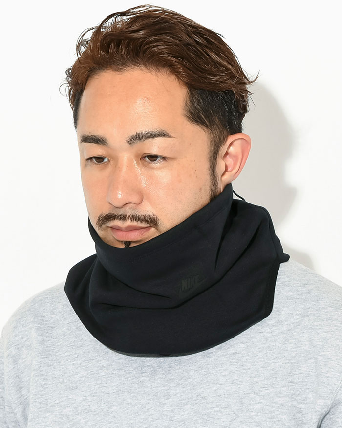 NIKE ナイキ ネックウォーマー テック フリース ブラック ( Tech