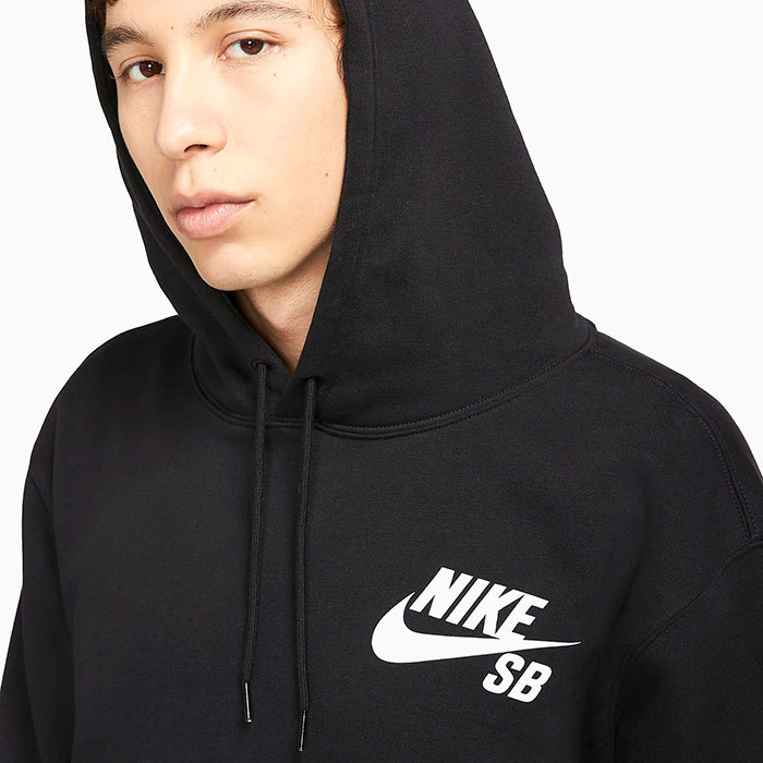 ナイキ パーカー プルオーバー Nike メンズ Sb アイコン エッセンシャル ブラック Icon Essential L S Pullover Hoodie Black Cw7065 010 Ice Field 通販 Paypayモール