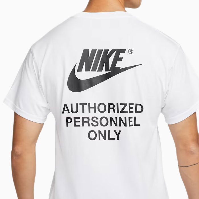 NIKE（ナイキ） Tシャツ 半袖 メンズ AUTHRZD パーソネル ホワイト