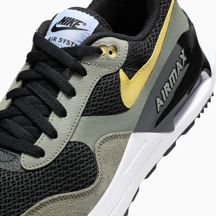 ナイキ スニーカー NIKE エア マックス システム Black/Saturn Gold/Dark Stucco ( AIR MAX SYSTM  SNEAKER MENS・靴 シューズ SHOES DM9537-008 )