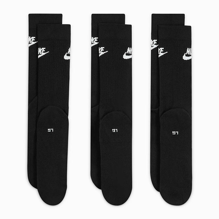NIKE（ナイキ） ソックス メンズ エブリデイ エッセンシャル 3P クルー
