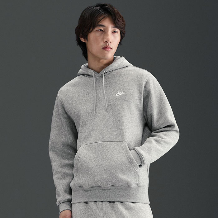 NIKE（ナイキ） パーカー プルオーバー メンズ 25HO クラブ BB グレー