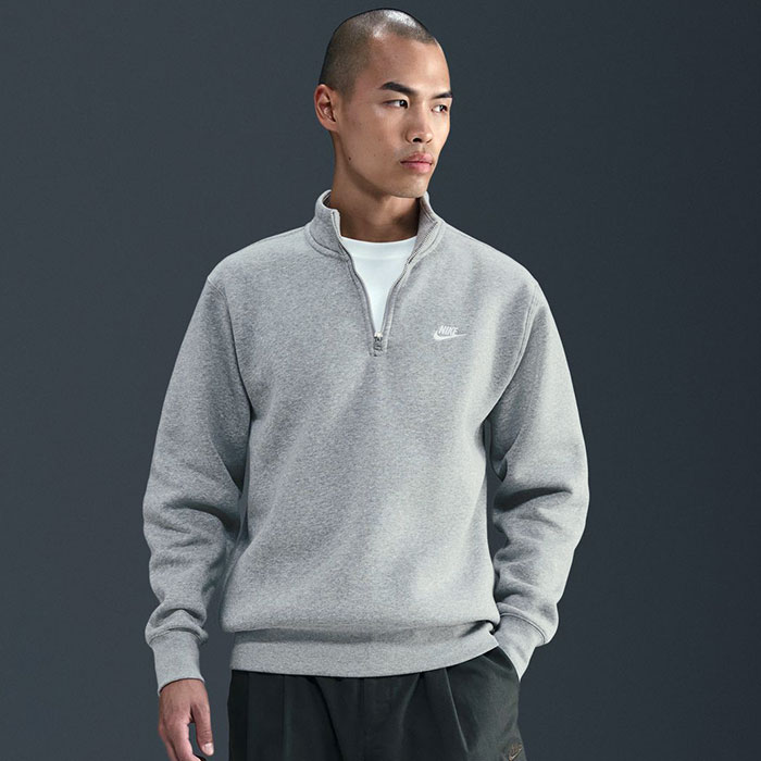 NIKE（ナイキ） トレーナー メンズ クラブ BB ハーフ ジップ