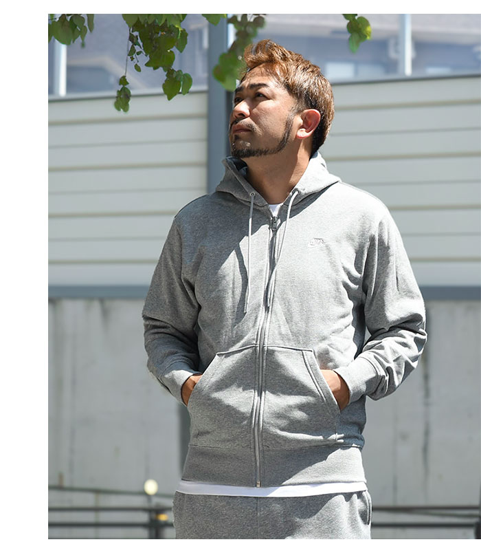 Nike グレー フルジップパーカーS NIKE（ナイキ） （メンズ）サーマフィット フルジップ フィットネス