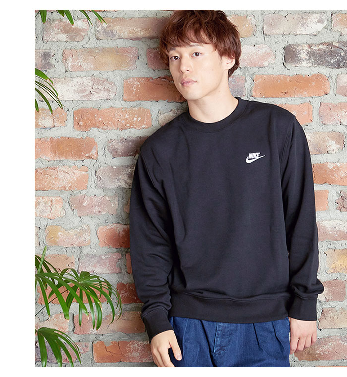 NIKEナイキのトレーナー Club FT Crew Sweat02