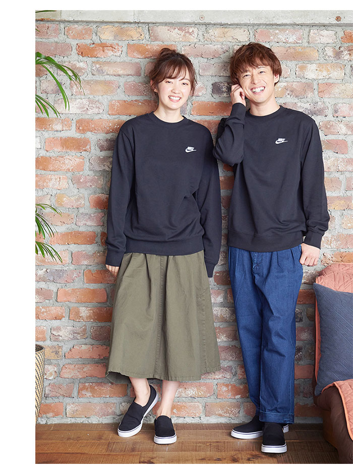 NIKEナイキのトレーナー Club FT Crew Sweat04