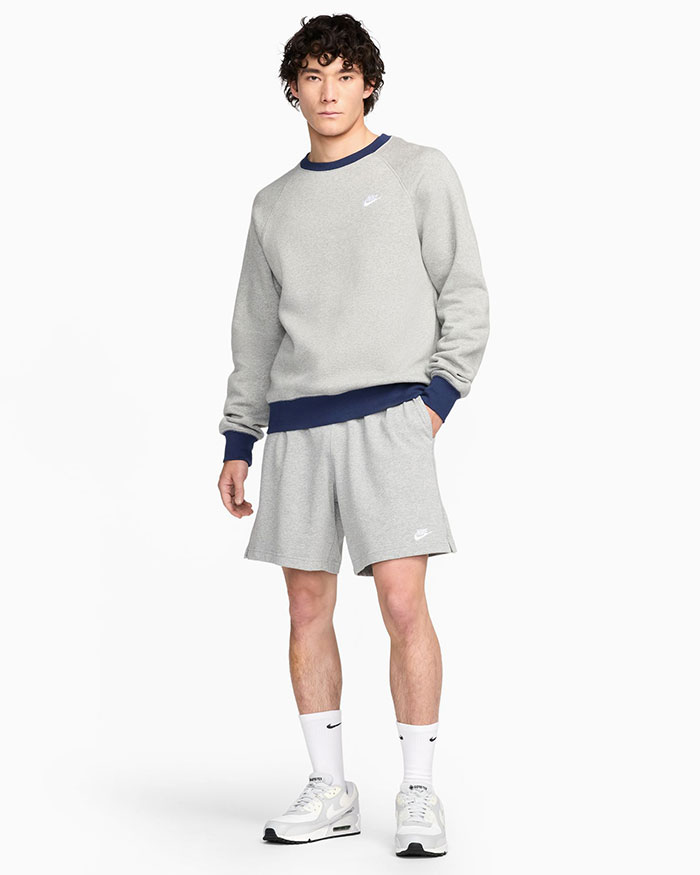 NIKE（ナイキ） ハーフパンツ メンズ クラブ ニット ショーツ グレー