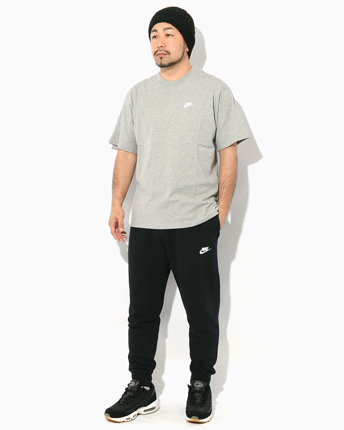 FZ 日本製 グレー Tシャツ グラフィック NIKE ナイキ Tシャツ 半袖 メンズ クラブ マックス グレー