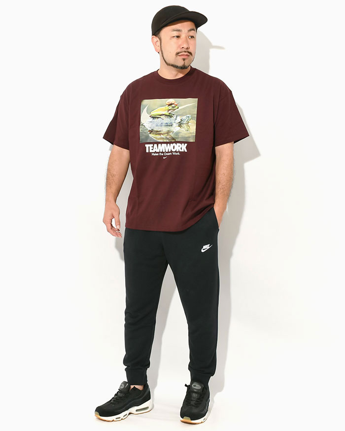 NIKE（ナイキ） Tシャツ 半袖 メンズ M90 OC ワン オフ バーガンディー