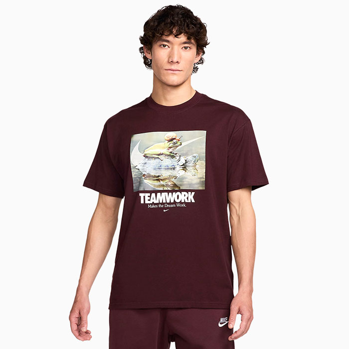 NIKE - DeadStock90sNIKEナイキtシャツ半袖バーガンディエンジXL