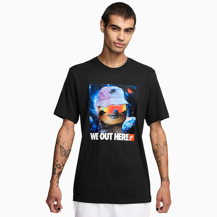 【NIKE】メンズ フォト Tシャツ ★男女ペアもおすすめ♪ NIKE ナイキ Tシャツ 半袖 メンズ OC フォト 1 ブラック ( Photo